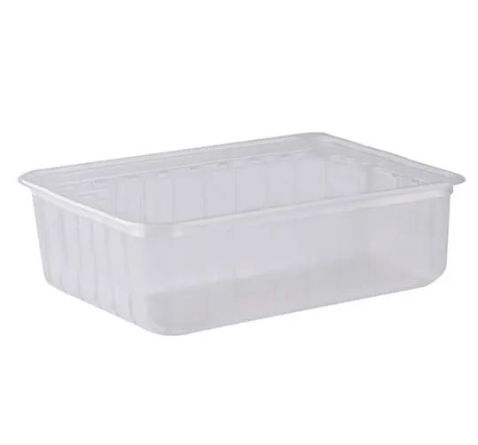 Plastik Şeffaf Kase Kapaksız 1000 gr.